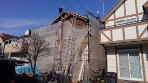 外壁塗装工事、屋根カバー工法工事
