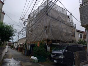 朝霞市の現場