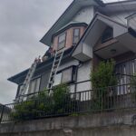 雨漏り修理中