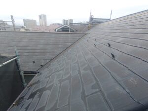 さいたま市の屋根工事現場