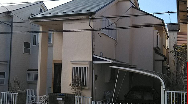 屋根カバー工法工事・外壁塗装